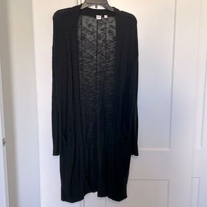 GAP Longline Lightweight Cotton Cardigan